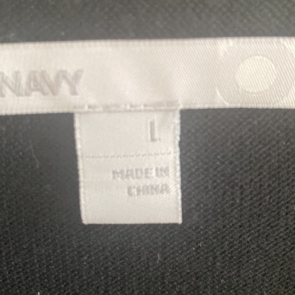 Old Navy Black And White Argyle Button Front Cardigan Size L - Picture 4 of 6